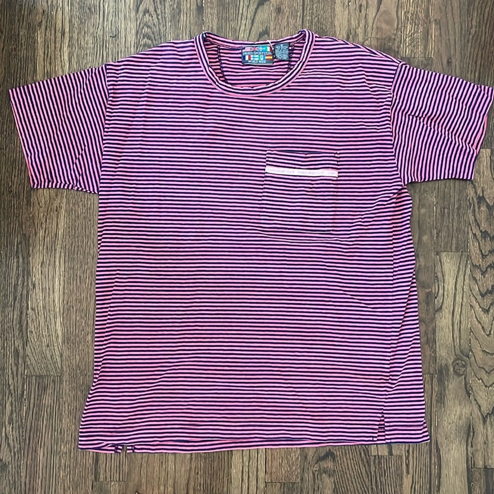 Vintage 90s Paris Sport Club Worldwide Tee